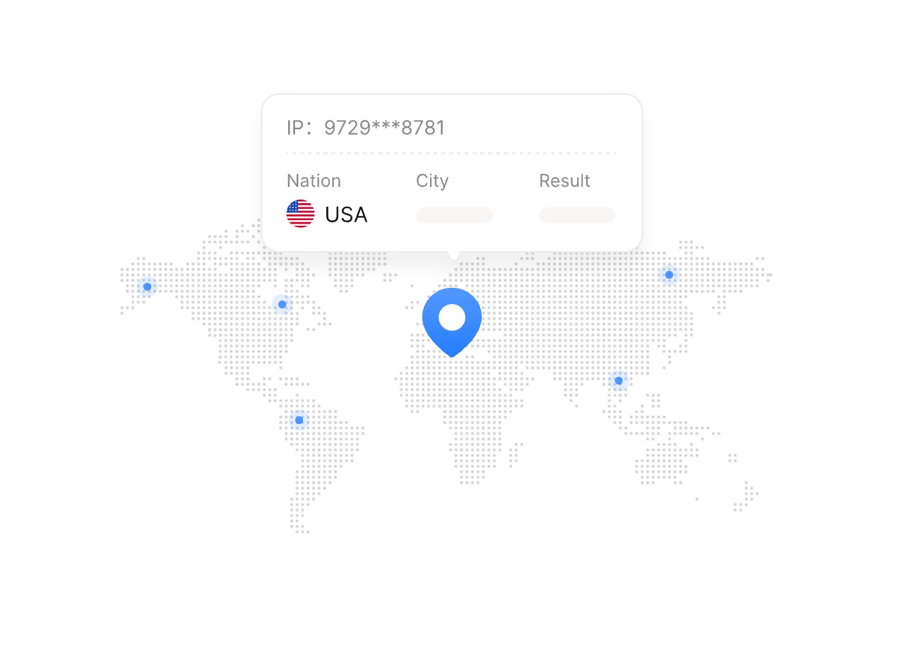 Illustration showing how ad displays vary by country, city, device, and access environment